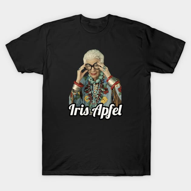 Retro Iris T-Shirt by Defective Cable 